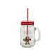 Svenska Living verre à boire renne avec paille 500ml