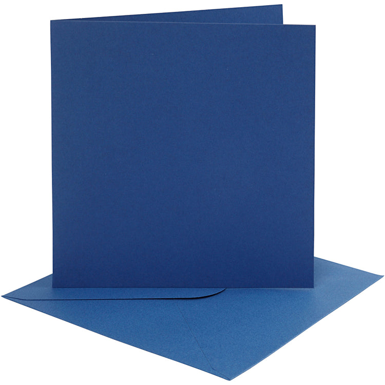 CARIVES CARTES ET ENLOGE BLUE, 4ST.