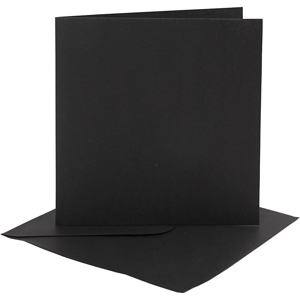 CARIVES CARTES ET enveloppes Black, 4e.