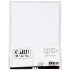 Cartes et enveloppes d'entreprise Creativ, format carte 12,7x17,8 cm, format enveloppe 13,3x18,5 cm, 230 gr, blanc, 4 set 1 boîte