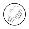 Vaessen creative • pince à ruban 6x13mm 72pcs