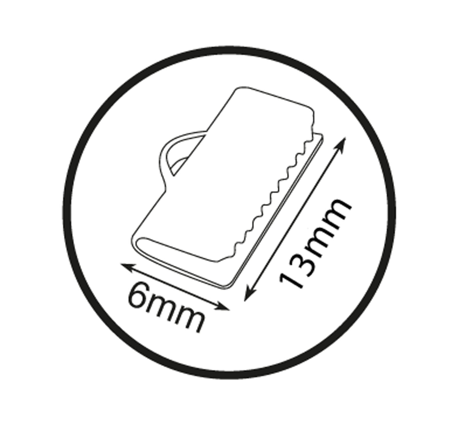 Vaessen creative • pince à ruban 6x13mm 72pcs