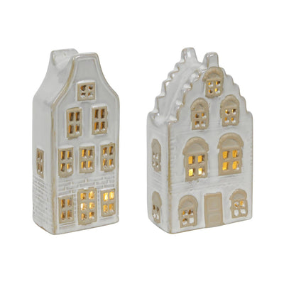 Svenska living maison de canal led pierre h15cm