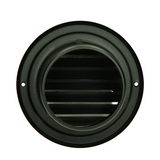 Renson 1066435 - grille à bille en saillie en acier inoxydable noir type 638 ø150mm, en saillie | 2 pièces - afbeelding 2