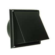 Renson 1066437 - grille de hotte aspirante en acier inoxydable noir type 641 ø125mm, en saillie | 2 pièces - afbeelding 1