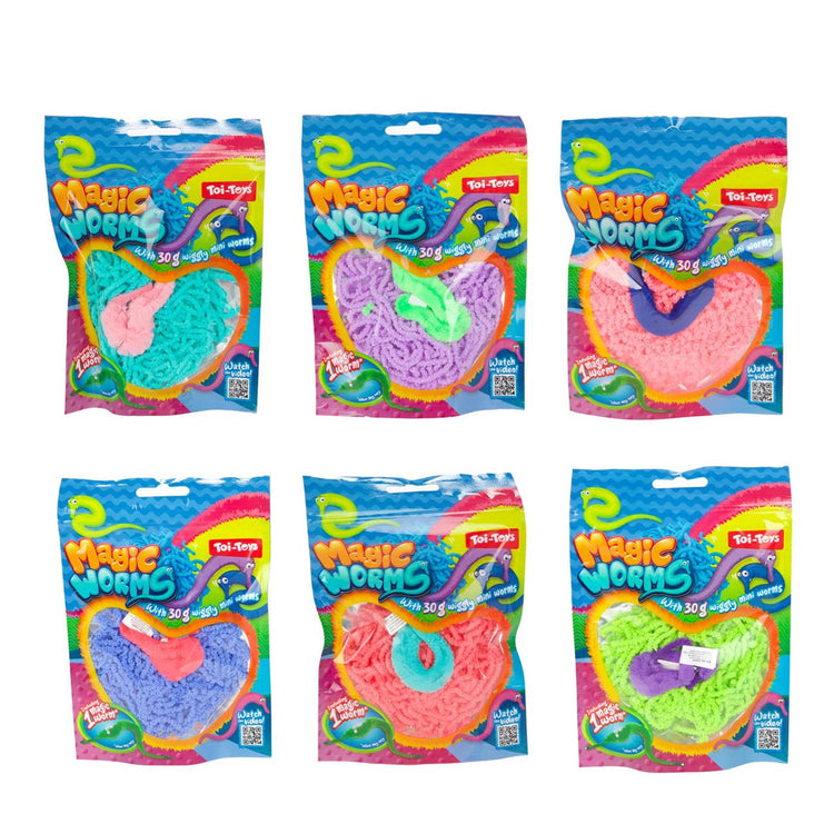 Toi-toys ver magique avec mini vers 30gr