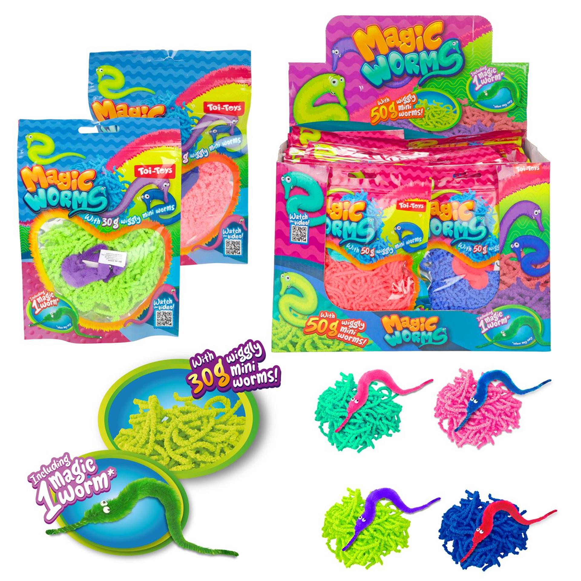 Toi-toys ver magique avec mini vers 30gr