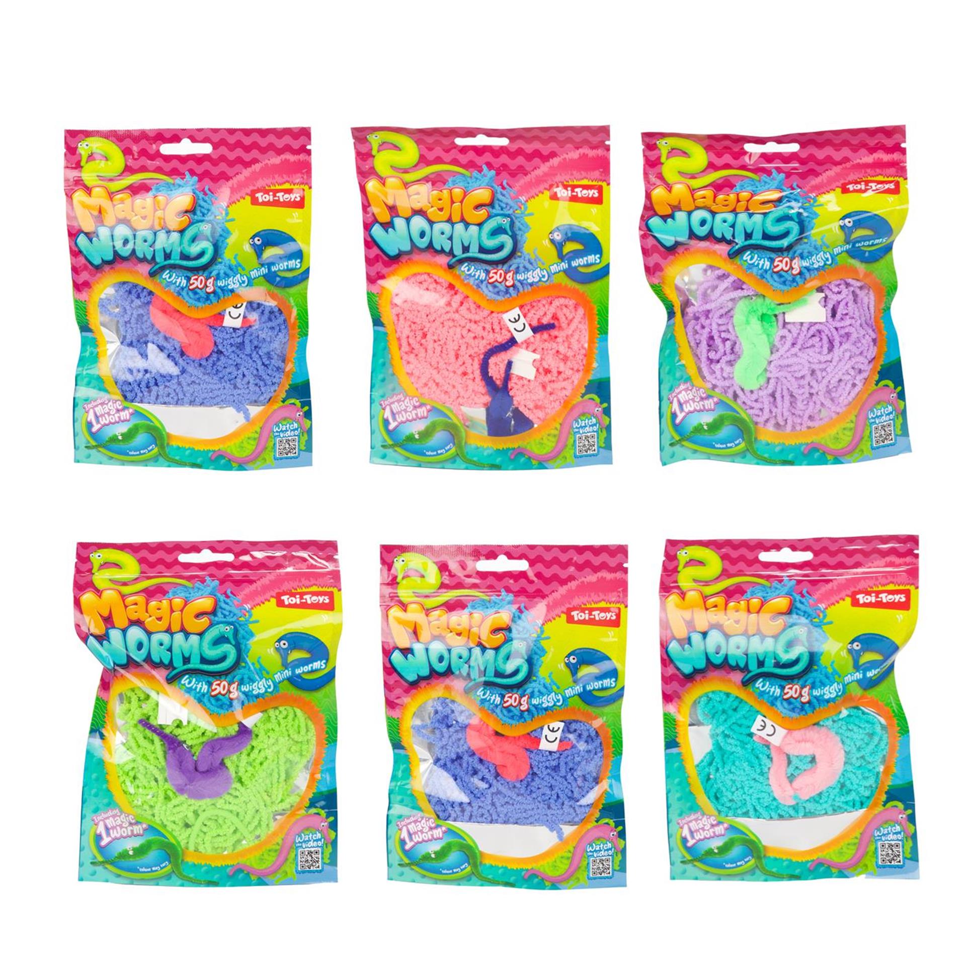 Toi-toys ver magique avec mini vers 50gr