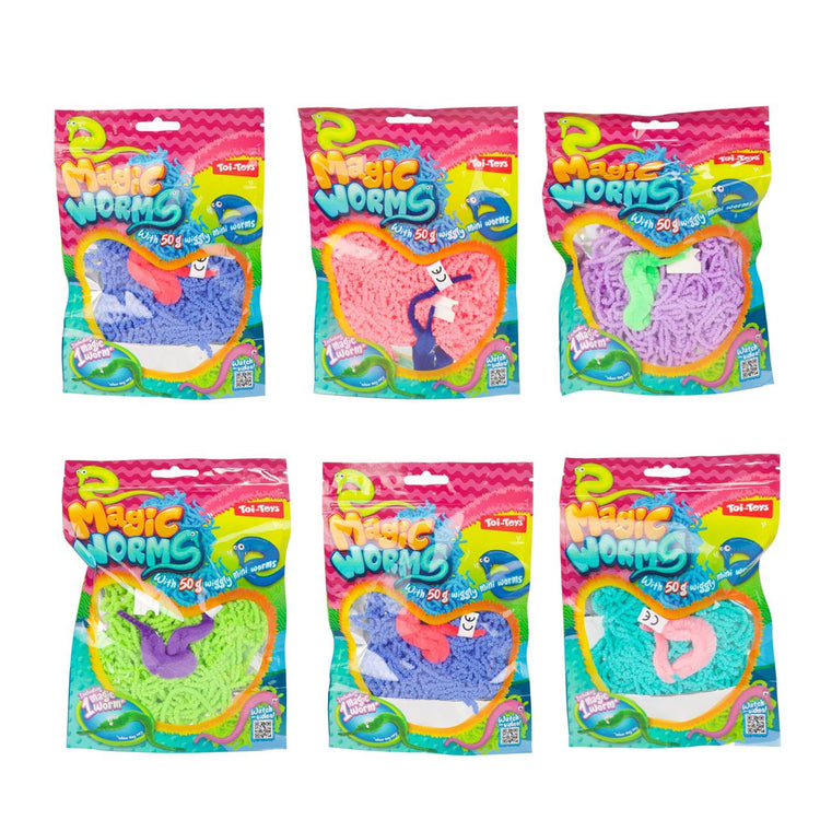 Toi-toys ver magique avec mini vers 50gr