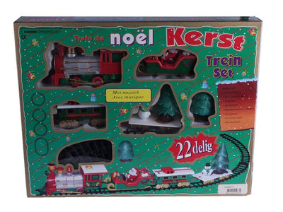 Svenska Living Train de Noël 22 pièces avec musique + lumières
