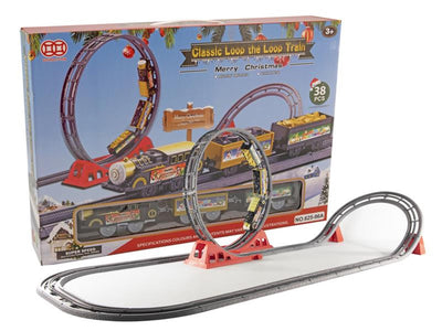 Coffret train vivant Svenska 38 pièces en boucle + son