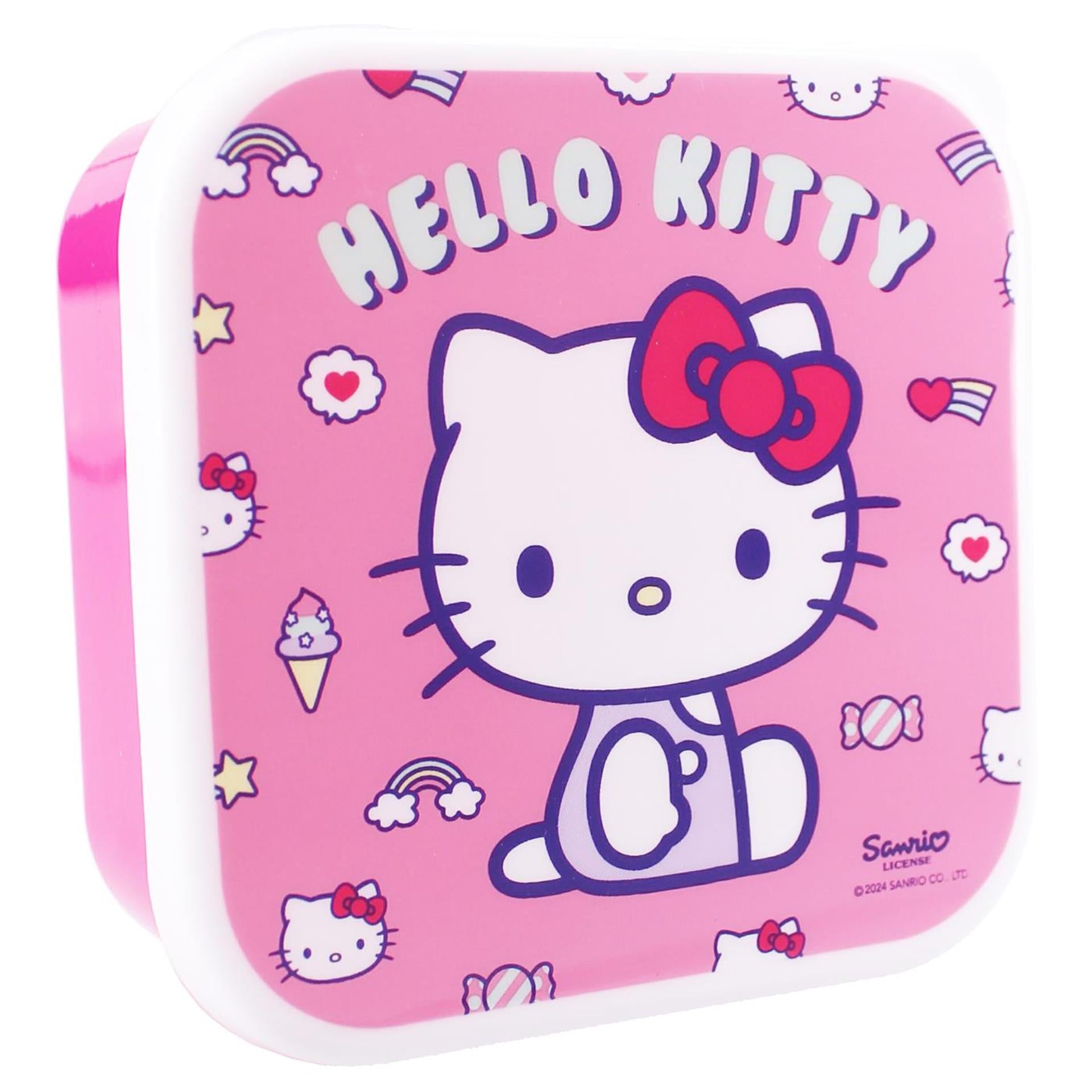 Vadobag coffret snack hello kitty 3 pièces