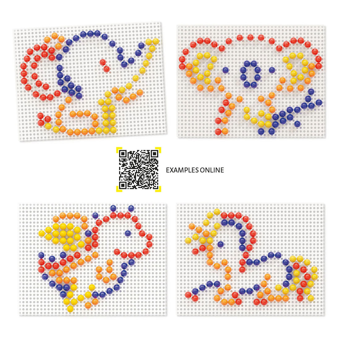 Quercetti Inseek Mosaic, 100 broches