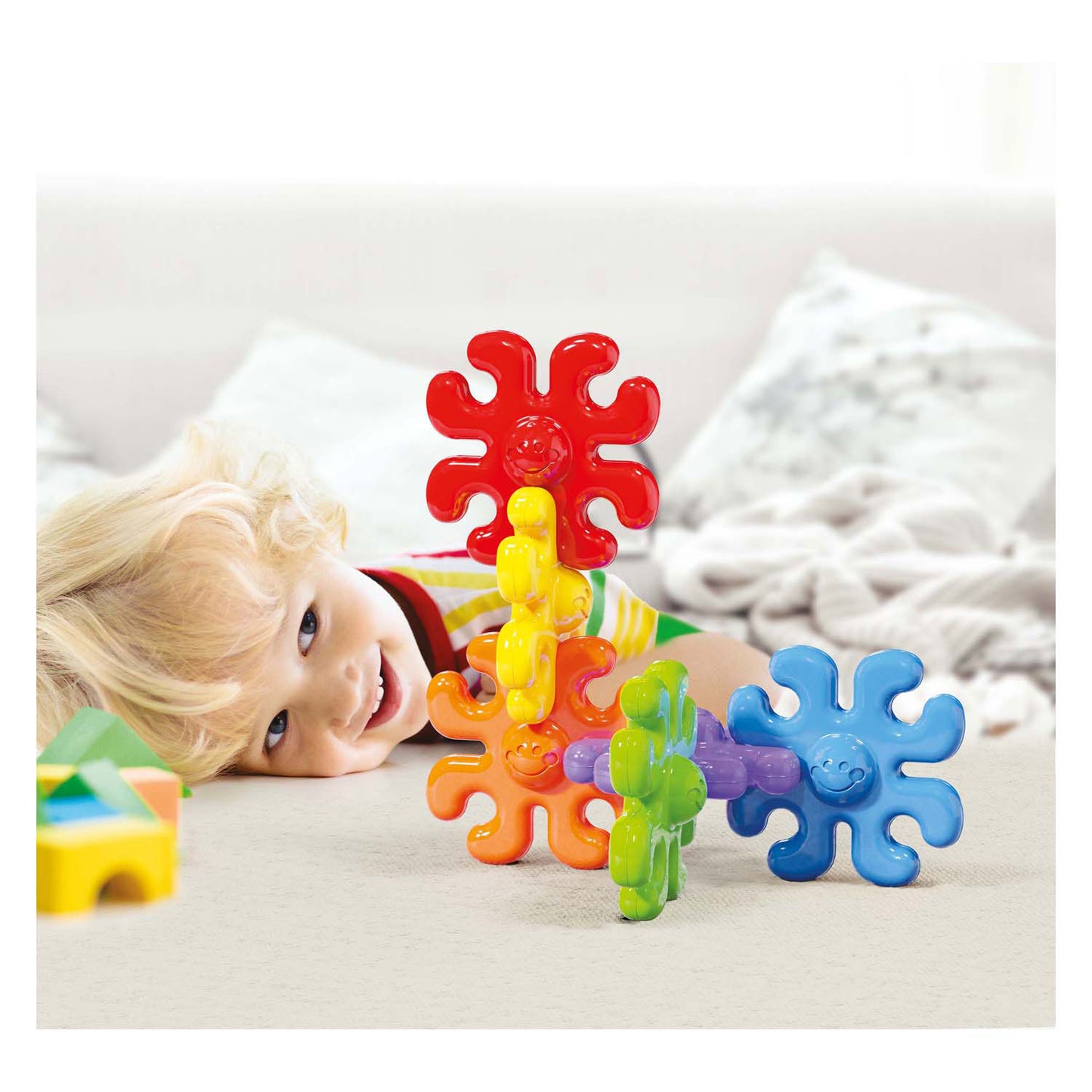 Quercetti Formes de construction Octopus, 6dlg.
