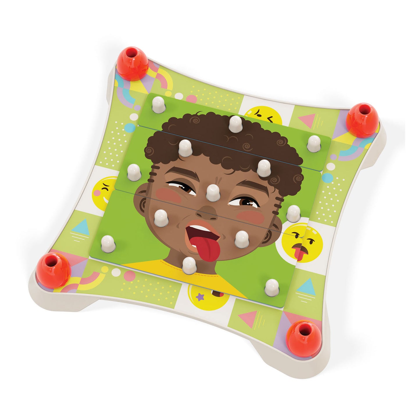 Quercetti fait un puzzle pour le visage, 12dlg.