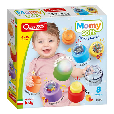 Quercetti momy doux sensoriel - 8 pcs.