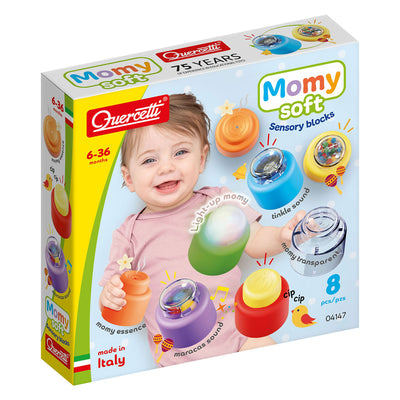Quercetti momy doux sensoriel - 8 pcs.