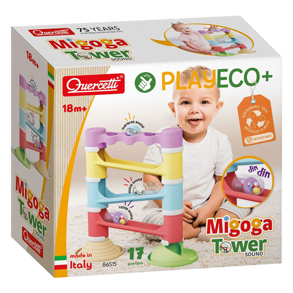 Quercetti playeco+ piste de marbre migoga - 17 pcs.
