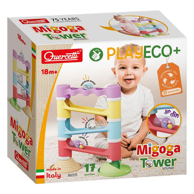 Quercetti playeco+ piste de marbre migoga - 17 pcs.