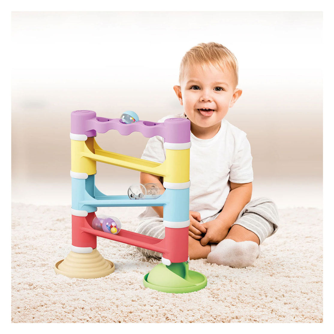 Quercetti playeco+ piste de marbre migoga - 17 pcs.