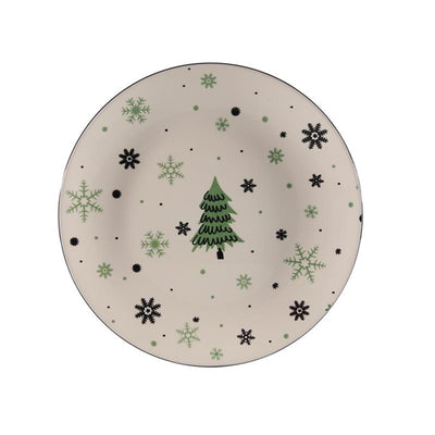 Svenska assiette vivante déco sapin de Noël ø26,5cm