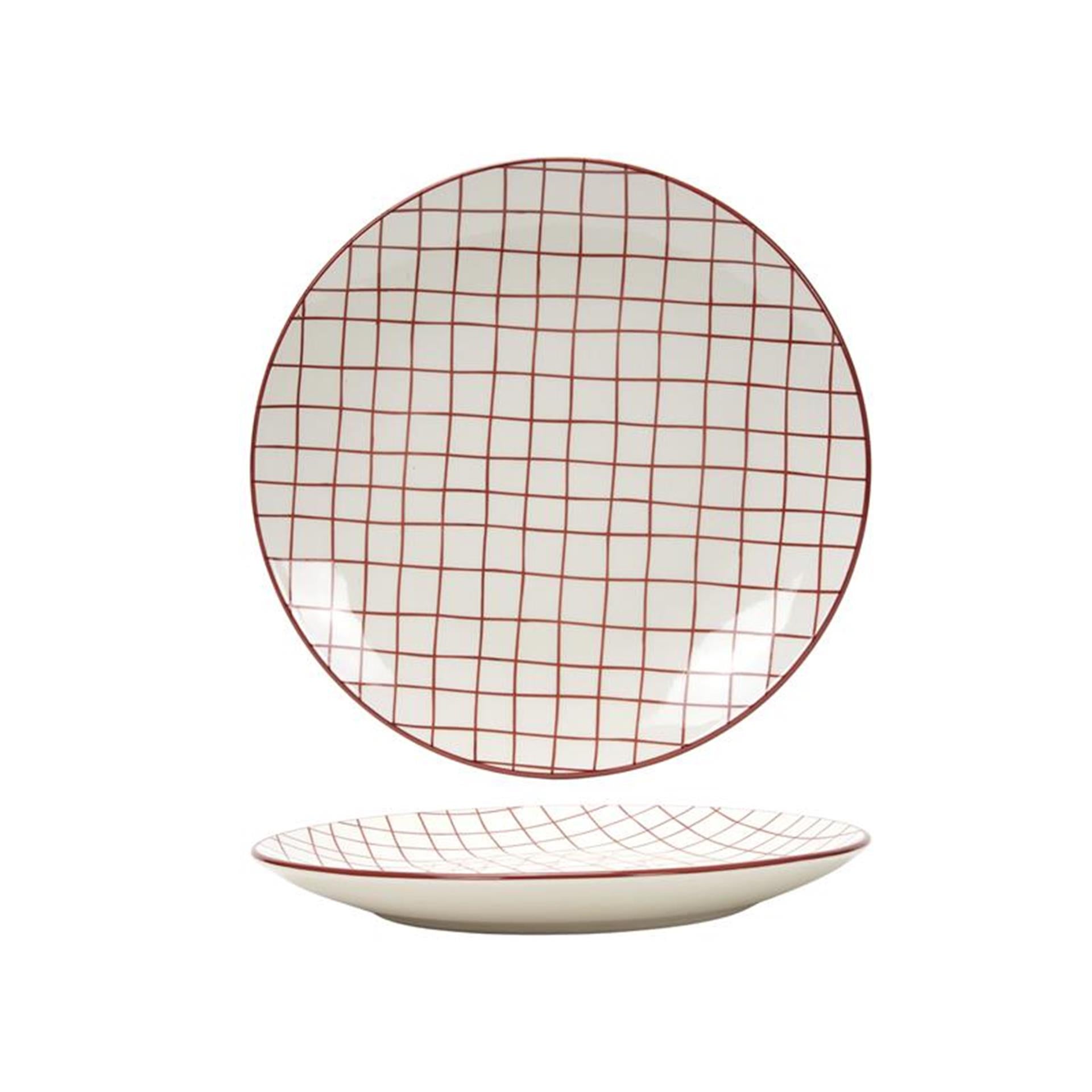 Svenska assiette vivante 'berry' rouge ø26,5cm