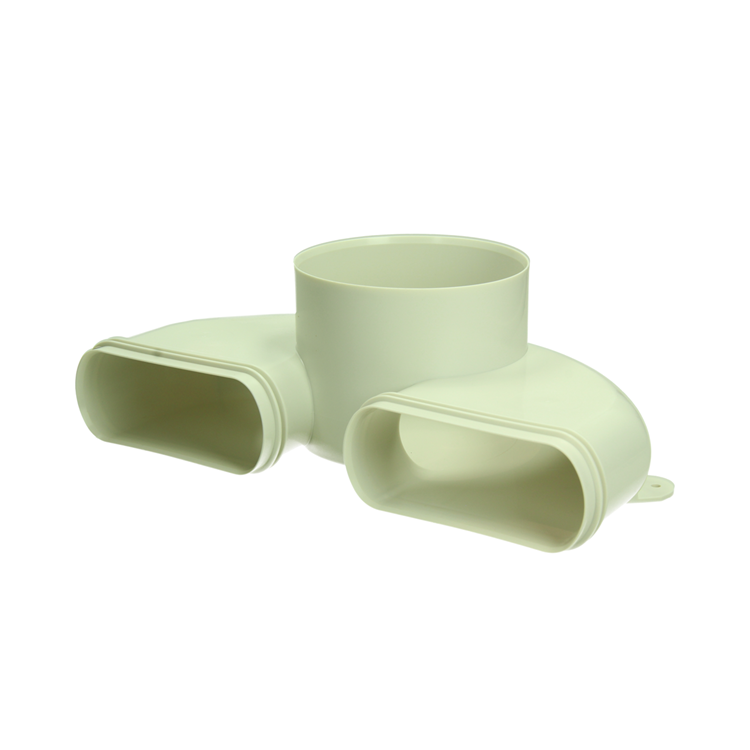 Renson 1068948 - easyflex double. raccord de vanne coulissant 125 | 2 pièces