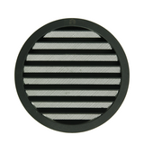 Renson 1061636 - lame ronde intégrée no. avec maille 434r dia 200 ral 9005 noir | 5 pièces - afbeelding 1