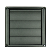 Renson 1068947 - grille de hotte encastrable en acier inoxydable 633 noir (dia 150) | 2 pièces - afbeelding 1