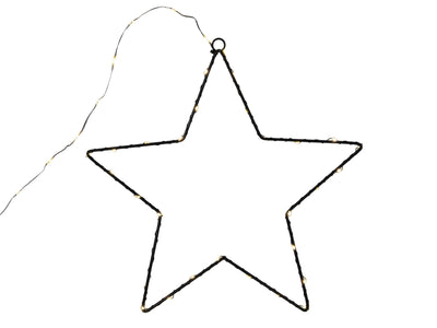 Svenska living star métal 50 LED 40cm blanc chaud