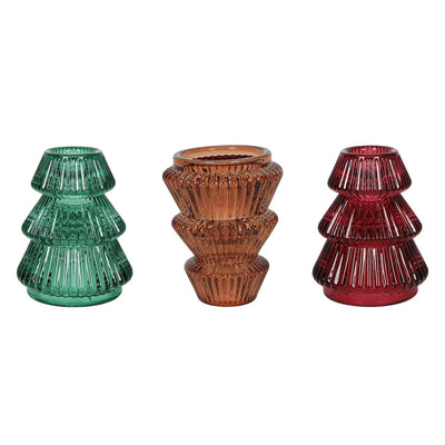Svenska chandelier vivant arbre de Noël verre 2 voies ø6,5x8cm