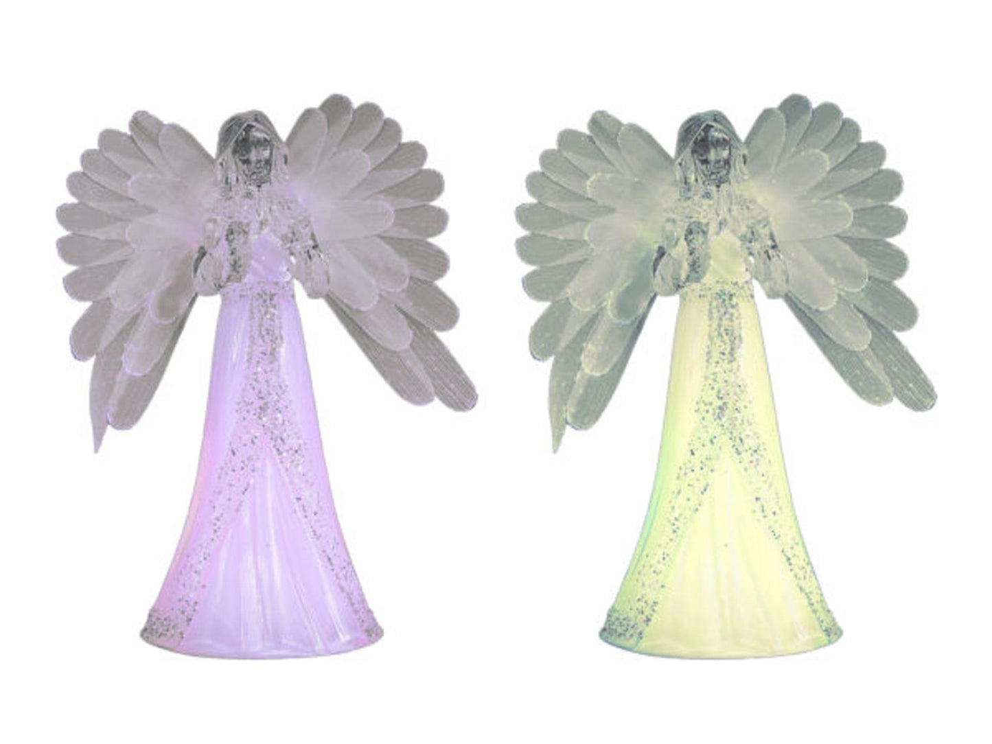 Svenska Living Angel 22cm fibre LED à couleur changeante