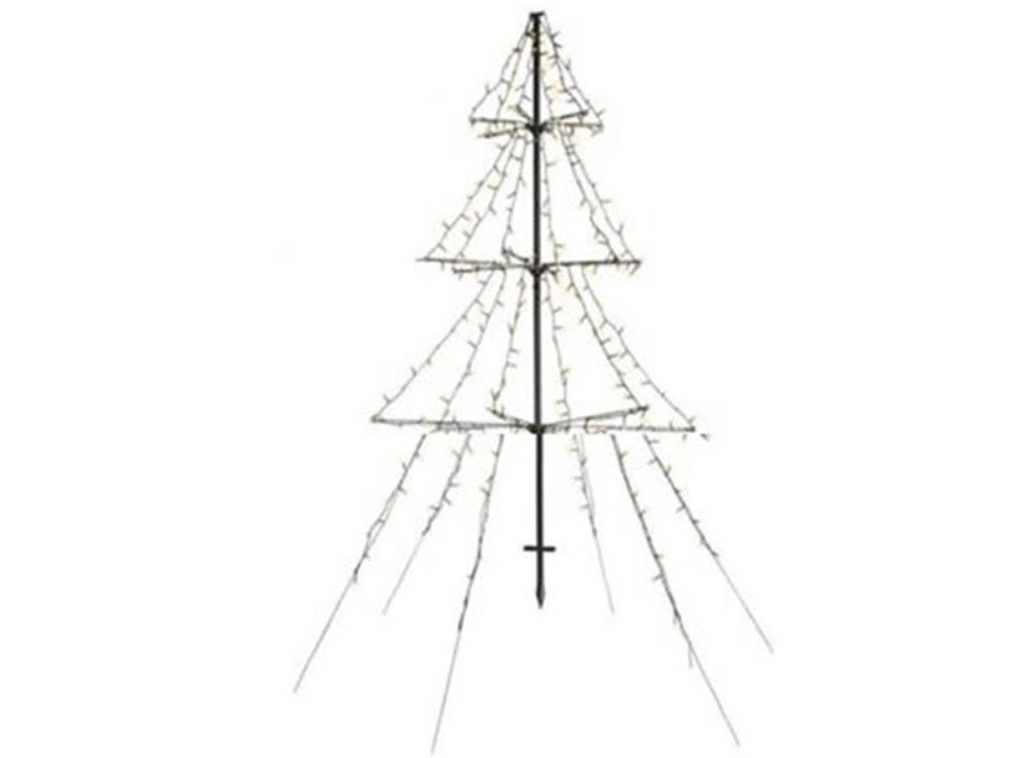Éclairage extérieur LED en forme de sapin de Noël Svenska Living 180