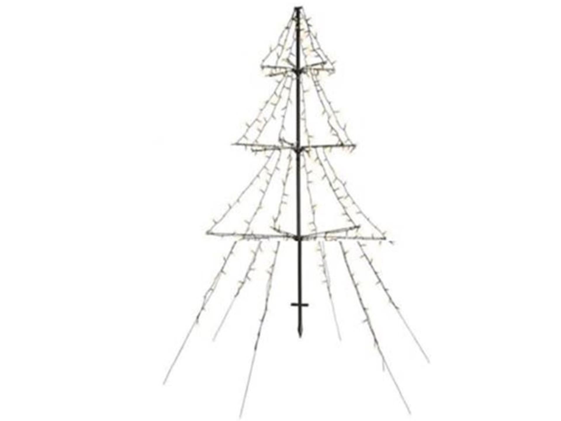 Éclairage extérieur LED en forme de sapin de Noël Svenska Living 180