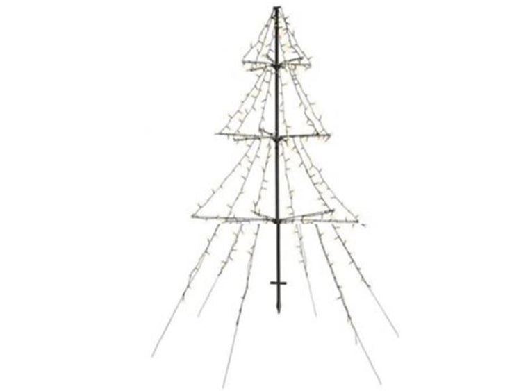 Éclairage extérieur LED en forme de sapin de Noël Svenska Living 180