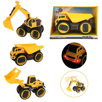 Toi-toys toi toys véhicule de construction 22cm friction