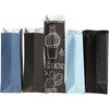 Sacs en papier Vivi gade, h : 21 cm, dimensions 6x9 cm, 80 g, boîte 5x10 1 boîte