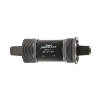 Boîtier de pédalier hélicoïdal BSA 116 mm argenté noir
