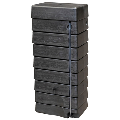 Harcostar 1066442 - réservoir mural pour baril de pluie noir 276l | 2 pièces