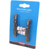 plaquettes de frein V-brake noir 72 x 14 mm 2 pcs