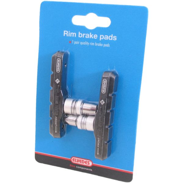 plaquettes de frein V-brake noir 72 x 14 mm 2 pcs