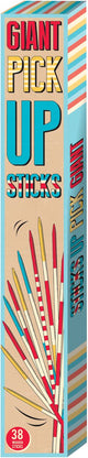 Retr-oh grand jeu de mikado grand jeu d'extérieur xxl - 38 bâtons - 50cm de long
