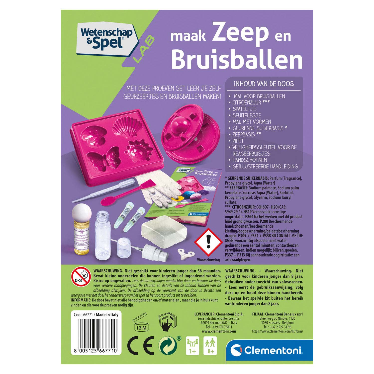 Jeu scientifique - SOAP et BRUISBALLEN