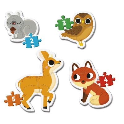 Clementoni Mes premiers puzzles Forest Animaux