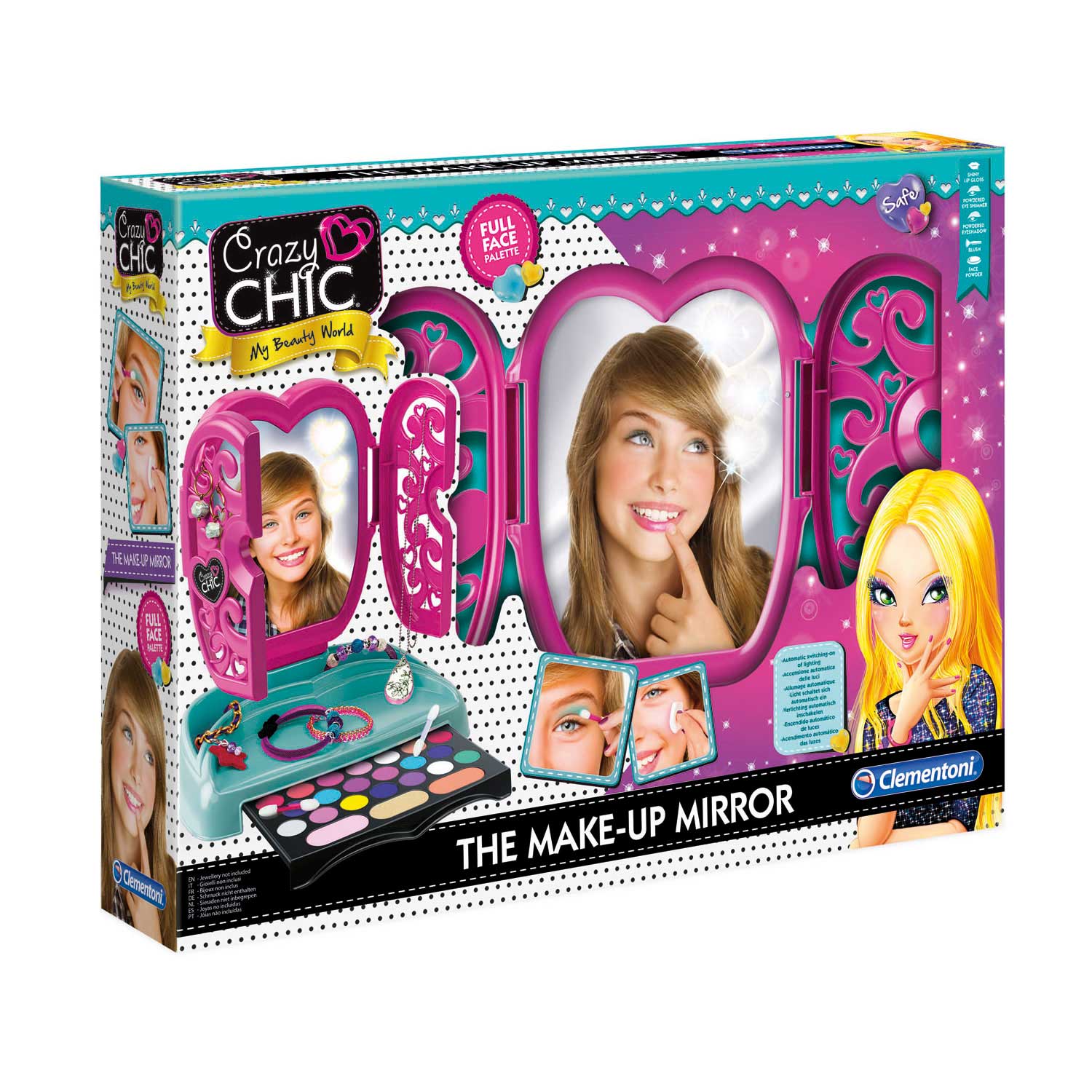 Miroir de maquillage chic et chic fou Cmentoni