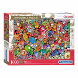 Clementoni Impossible Puzzle Christmas, 1000st. - afbeelding 1