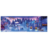 Clementoni Panorama Puzzle Christmas, 1000st. - afbeelding 2