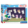 Clementoni Puzzle Color Peppa Pig, 60e.
