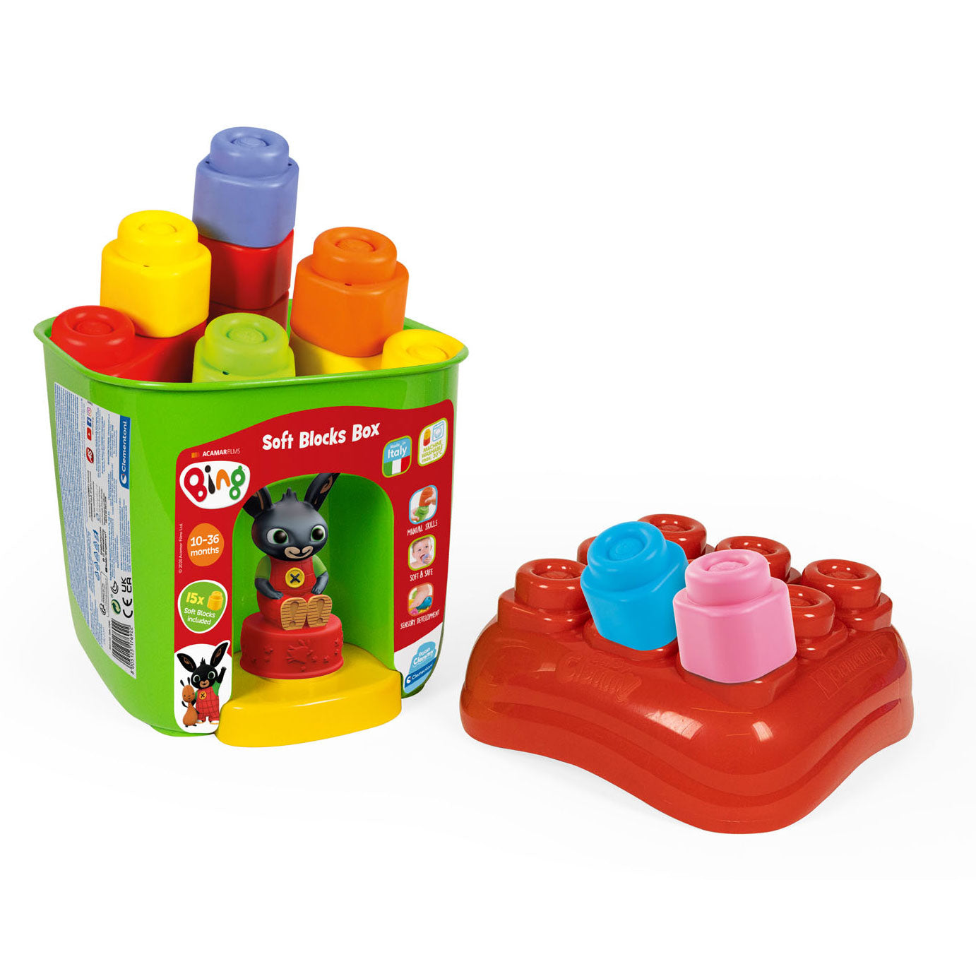 Clementoni Baby Clemmy Blocs doux Bing