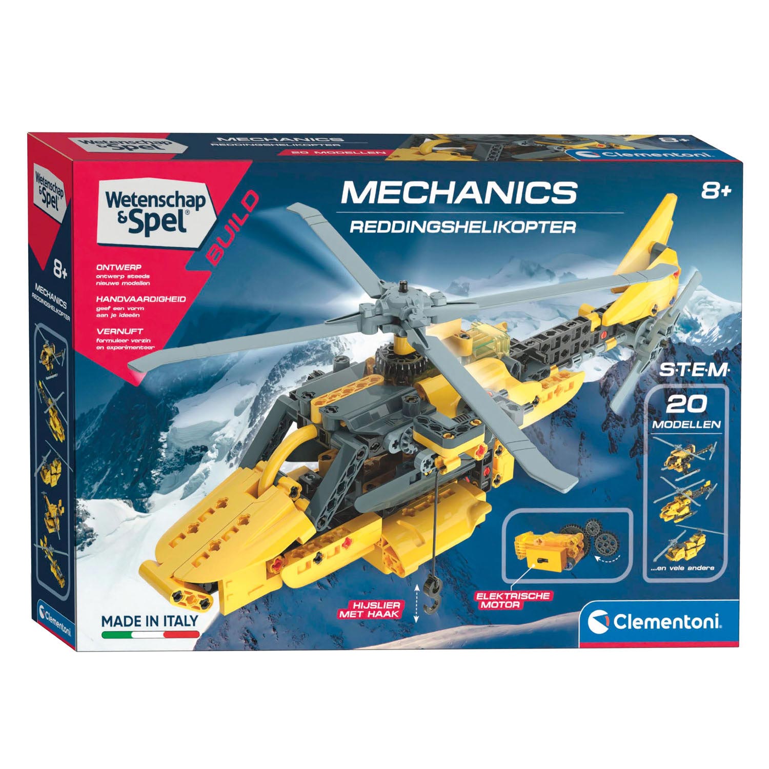 Clementoni Science Game Mechanics - Rescue Helicopter